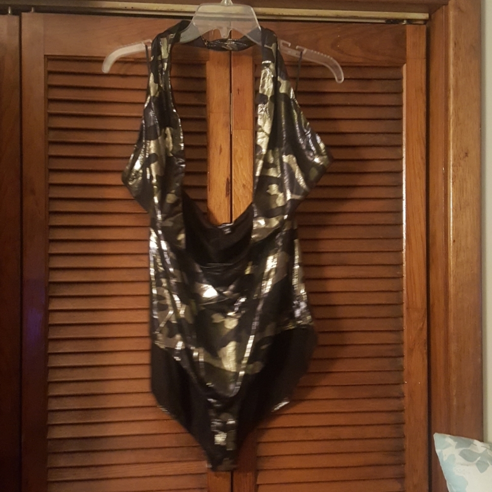 Metallic Bodysuit